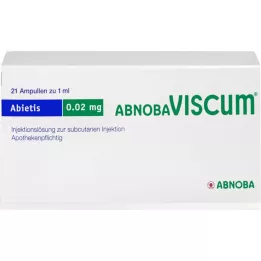 ABNOBAVISCUM Abietis 0,02 mg φύσιγγες, 21 τεμ