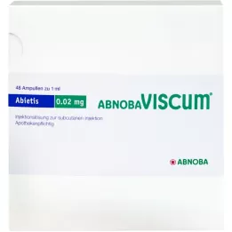 ABNOBAVISCUM Abietis 0,02 mg φύσιγγες, 48 τεμ