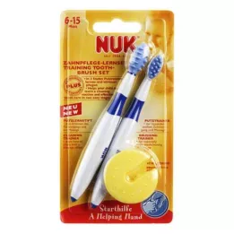 NUK Σετ εκμάθησης οδοντιατρικής φροντίδας blister, 2 τεμαχίων