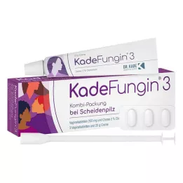 KADEFUNGIN 3 combi συσκευασίες 20 g κρέμα + 3 κολπικά δισκία, 1 τεμάχιο