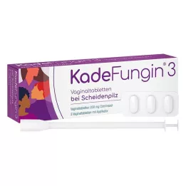 KADEFUNGIN 3 κολπικά δισκία, 3 τεμ