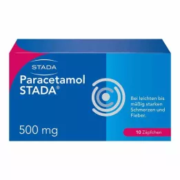 PARACETAMOL STADA Υπόθετα 500 mg, 10 τεμ