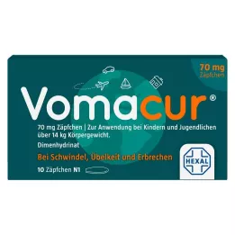 VOMACUR 70 υπόθετα, 10 τεμ