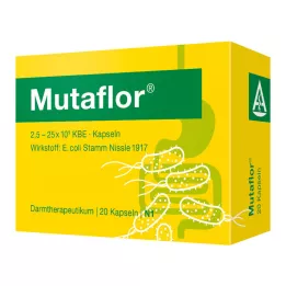 MUTAFLOR γαστροανθεκτικές σκληρές κάψουλες, 20 τεμ