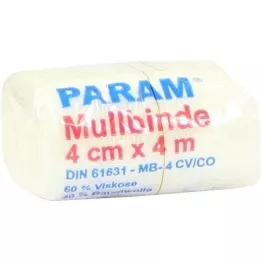 MULLBINDEN 4 εκ. με σελοφάν, 1 τεμ