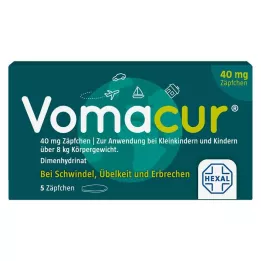 VOMACUR 40 υπόθετα, 5 τεμ