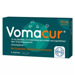 VOMACUR 70 υπόθετα, 5 τεμ