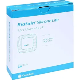 Biatain Silicone Lite αφρός dressing 7,5x7,5 cm, 10 τμχ