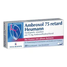 AMBROXOL 75 κάψουλες Heumann retard, 20 τεμ