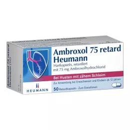 AMBROXOL 75 κάψουλες retard Heumann, 50 τεμ
