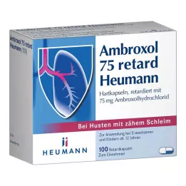 AMBROXOL 75 κάψουλες Heumann retard, 100 τεμ
