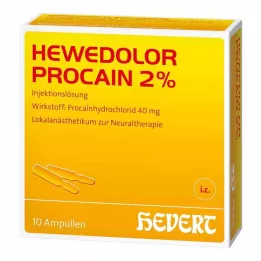 HEWEDOLOR Φύσιγγες προκαΐνης 2%, 10 τεμ