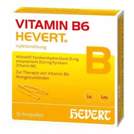 VITAMIN B6 HEVERT Αμπούλες, 10Χ2 ml