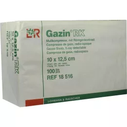 GAZIN Γάζα σύνθ. 10x12,5 cm μη αποστειρωμένη 12πλάσια RK, 100 τεμ