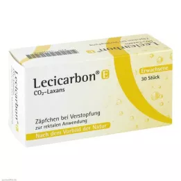 LECICARBON E CO2 Laxans Υπόθετα Ενηλίκων, 30 τεμ