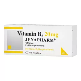 VITAMIN B6 δισκία Jenapharm 20 mg, 100 τεμ