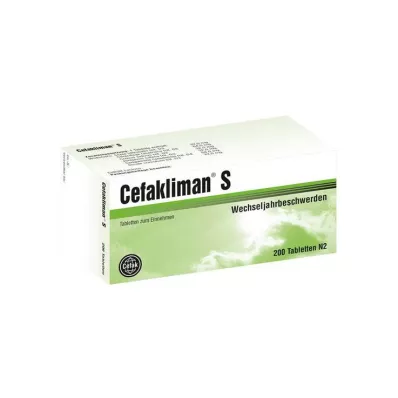 CEFAKLIMAN ταμπλέτες S, 200 τεμ