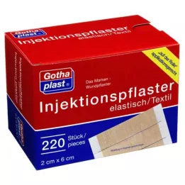 GOTHAPLAST Έμπλαστρο ένεσης 2x6 cm, 220 τεμ