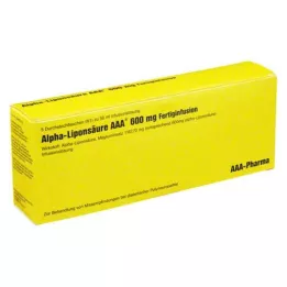 ALPHA LIPONSÄURE AAA ενέσιμα φιαλίδια 600 mg, 5X50 ml