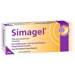 SIMAGEL Μασώμενα δισκία, 20 τεμ