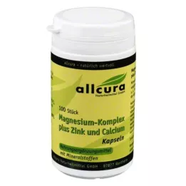 MAGNESIUM KOMPLEX με κάψουλες ψευδάργυρου και ασβεστίου, 100 τεμ