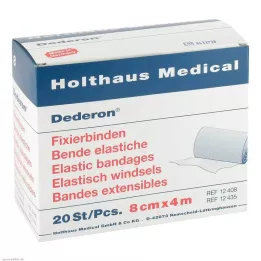 DEDERON Επίδεσμοι στερέωσης 8 cmx4 m, 20 τεμ