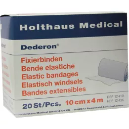 DEDERON Επίδεσμοι στερέωσης 10 cmx4 m, 20 τεμ