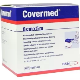 COVERMED Γύψος που πωλείται με το μέτρο ρολό 8 cmx5 m, 1 τεμάχιο