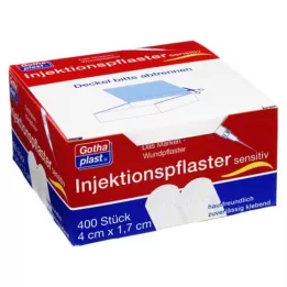 GOTHAPLAST Injection patch sensitive 1,7x4 cm, 400 τεμ
