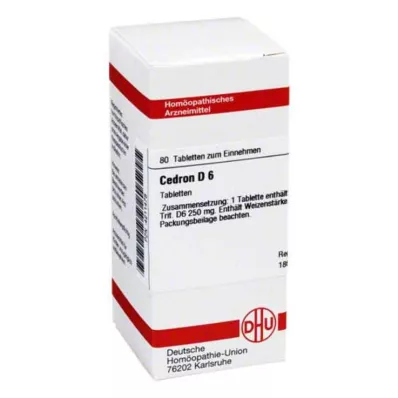 CEDRON D 6 ταμπλέτες, 80 τεμ CEDRON D 6 ταμπλέτες, 80 τεμ