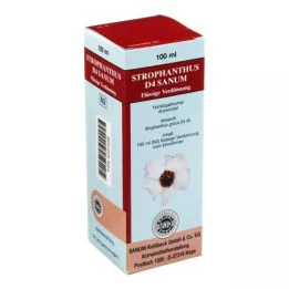STROPHANTHUS D 4 σταγόνες Sanum, 100 ml
