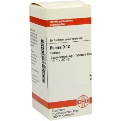RUMEX D 12 ταμπλέτες, 80 τεμ