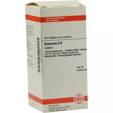 SELENIUM D 8 ταμπλέτες, 200 τεμ SELENIUM D 8 ταμπλέτες, 200 τεμ
