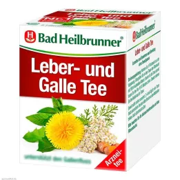 BAD HEILBRUNNER Σακουλάκια φίλτρου τσαγιού Liver and Galle, 8Χ1,75 γρ