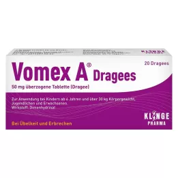VOMEX A Dragees 50 mg επικαλυμμένα δισκία, 20 τεμ