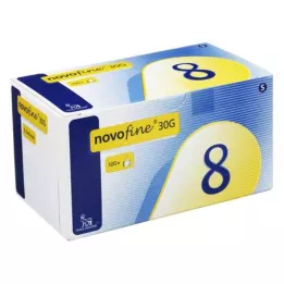 NOVOFINE 8 κάνουλες 0,30x8 mm, 100 τεμ