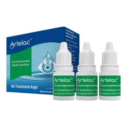 ARTELAC Οφθαλμικές σταγόνες, 3Χ10 ml