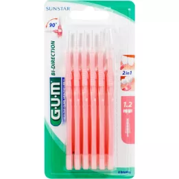 GUM Proxabrush Bi-Directional fine, 6 τεμ