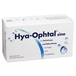 HYA-OPHTAL οφθαλμικές σταγόνες ημιτονοειδούς, 60Χ0,5 ml