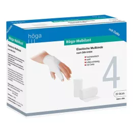 HÖGA-MUBILAST Επίδεσμος στερέωσης 4 cmx4 m με σελοφάν, 1 τεμ