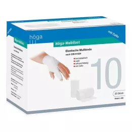 HÖGA-MUBILAST Επίδεσμος στερέωσης 10 cmx4 m με σελοφάν, 1 τεμ