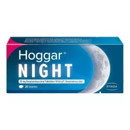 HOGGAR Ταμπλέτες νύχτας, 20 τεμ