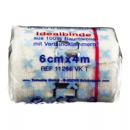 IDEALBINDE 6 cm με σφιγκτήρα, 1 τεμάχιο