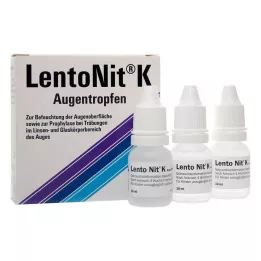 LENTO NIT Κ οφθαλμικές σταγόνες, 3Χ10 ml