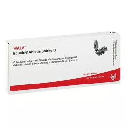 ISCUCIN abietis Strength D Αμπούλες, 10X1 ml