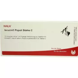 ISCUCIN populi Strength C Αμπούλες, 10X1 ml