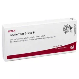 ISCUCIN tiliae Strength B Αμπούλες, 10X1 ml