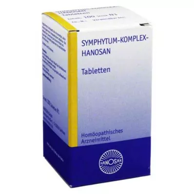 SYMPHYTUM KOMPLEX Ταμπλέτες Hanosan, 100 τεμ