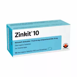 ZINKIT 10 επικαλυμμένα δισκία, 100 τεμ