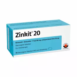 ZINKIT 20 επικαλυμμένα δισκία, 50 τεμ